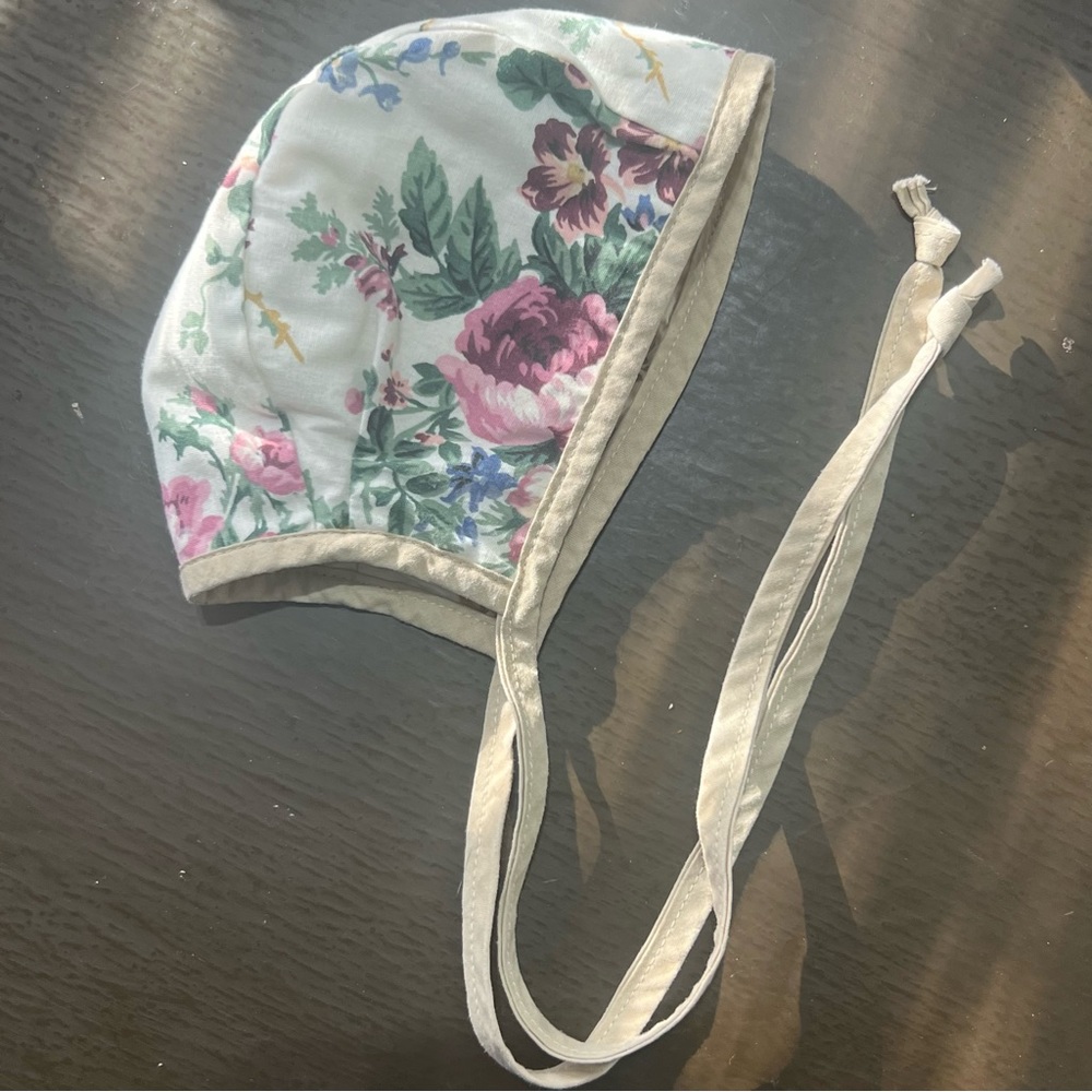 Sweet As April Reversible Floral Bonnet - Picture 3 of 8